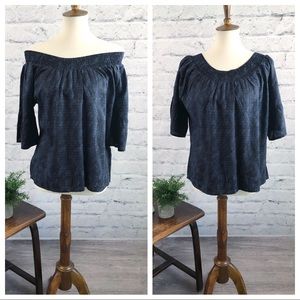 NWT Prana Chryssa cold shoulder blouse